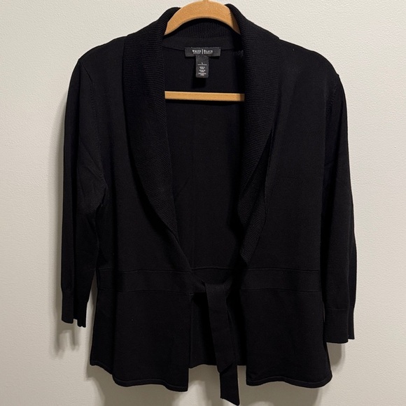 White House Black Market Sweaters - White House Black Market Black Women's Cardigan